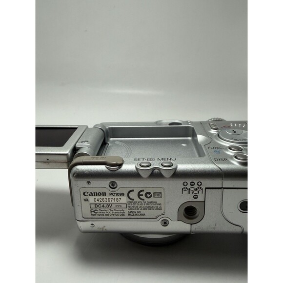 Canon PowerShot A95 5 MP Digital Camera 3x Optical Zoom Extras Case Tested - Picture 7 of 7